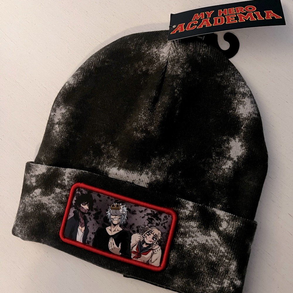 My Hero Academia Villain Trio Tie-Dye Beanie